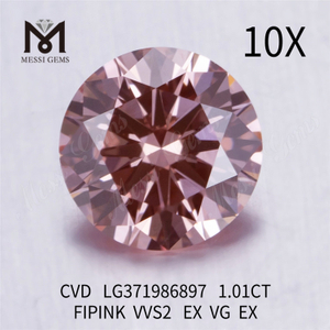 1.01CT FIPINK VVS2 diamanti creati in laboratorio all'ingrosso CVD LG371986897
