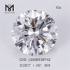 3.03ct I VS1 3EX Forma rotonda Il laboratorio sciolto ha creato il prezzo di fabbrica del diamante da 3 carati 