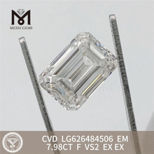 7.98CT F VS2 EM IGI diamante CVD LG626484506丨Messigems