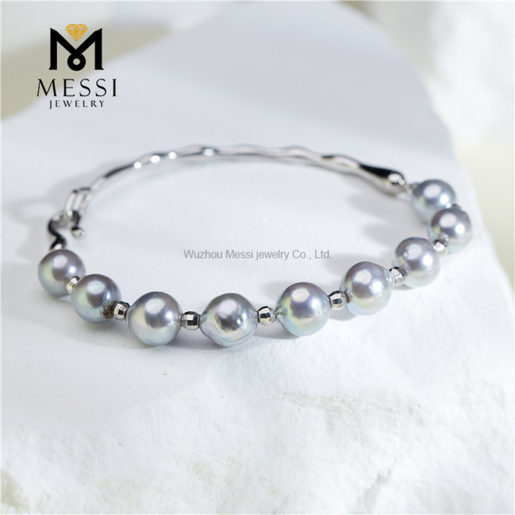 Braccialetti di perle Akoya S925 da 7-8 mm Sofisticazione