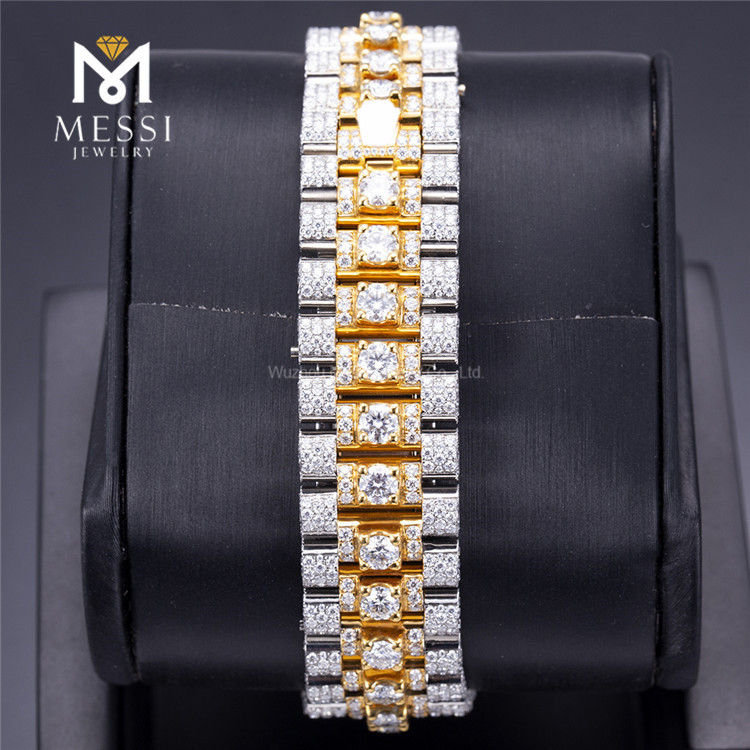 orologi d'oro moissanite all'ingrosso