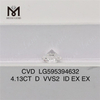 Diamante CVD da 4,13 ct D VVS2 ID EX EX da 4 ct online LG595394632