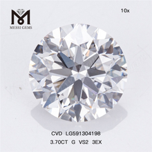 Diamanti CVD 3.70CT G VS2 3EX per qualità all'ingrosso e risparmio LG591304198丨Messigems