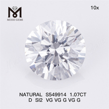 1.07CT D SI2 La bellezza dei diamanti naturali sciolti Crea la tua visione S549914丨Messigems