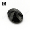 Zirconia cubica nera della pietra preziosa sciolta di alta qualità di forma ovale 7*9