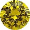 Zirconia cubica gialla