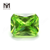 fabbrica verde mela ottagono sytnetic cubic zirconia sciolto cz pietra