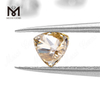Prezzo all'ingrosso Moissanite sintetica gialla 5*5mm tagliata trilioni GRA