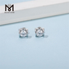 Messi Gems 925 gioielli in argento 2 carati DEF moissanite orecchino da donna