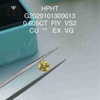 Diamante da laboratorio taglio cuscino FIY EX da 0,605 ct VS2 VG