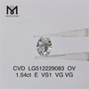1.54ct E sciolto cvd diamante vs ov sciolti diamanti artificiali in vendita