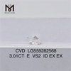 3.01CT E VS2 ID EX EX Diamante da laboratorio da 3 carati prezzo CVD LG559282568