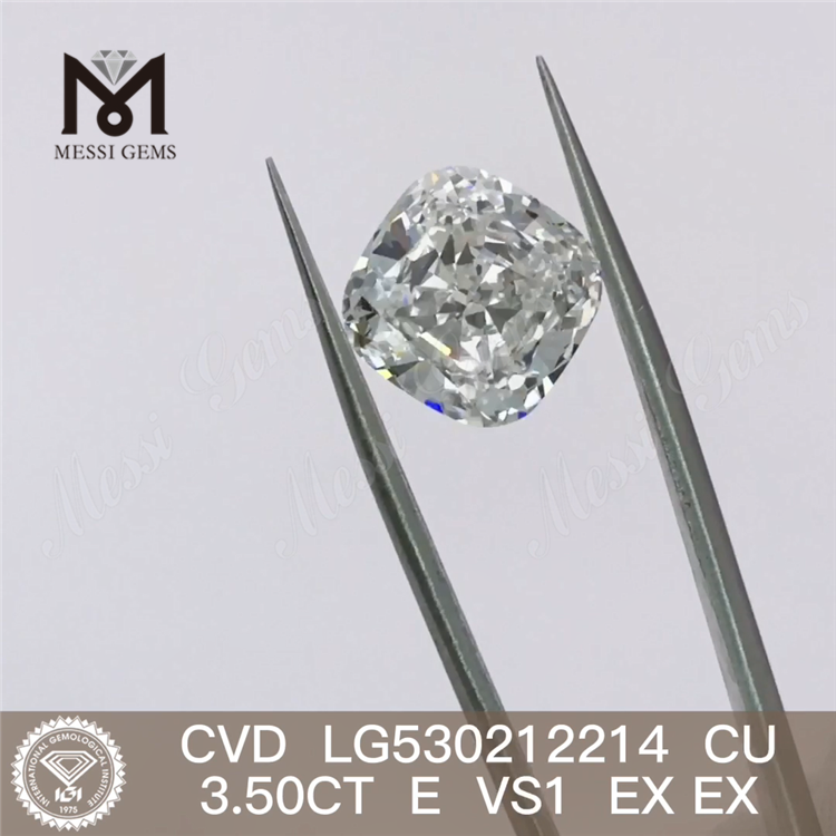 3.50CT E cu diamante da laboratorio sciolto bianco vs1 3ct cvd diamante all'ingrosso in vendita