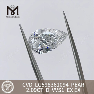 2.09CT D VVS1 EX EX PS CVD Diamante sciolto LG598361094 