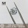 1.32CT D VVS1 ID EX EX diamante da laboratorio cvd Qualità eccezionale LG598361214