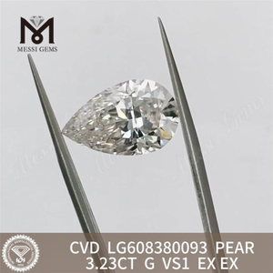 Certificato igi da 3,23 ct per diamante VS Diamanti CVD convenienti per designer di gioielli丨Messigems LG608380093