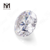 diamante moissanite sintetico bianco da 10 mm con taglio brillante rotondo sciolto per anello