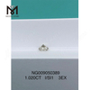 I Color Loose Gemstone Diamante sintetico 1.020ct SI1 RD Shape