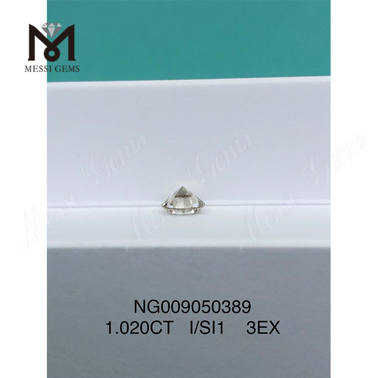 I Color Loose Gemstone Diamante sintetico 1.020ct SI1 RD Shape