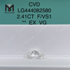 Diamante marquise creato in laboratorio da 2,41 ct BRILLANTE F VS1