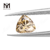 Prezzo all'ingrosso Moissanite sintetica gialla 5*5mm tagliata trilioni GRA