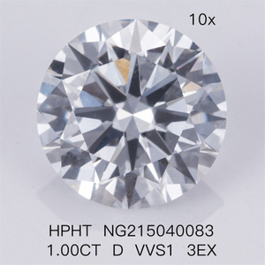 Diamante artificiale HPHT 1.00CT D VVS1 3EX Lab Diamonds