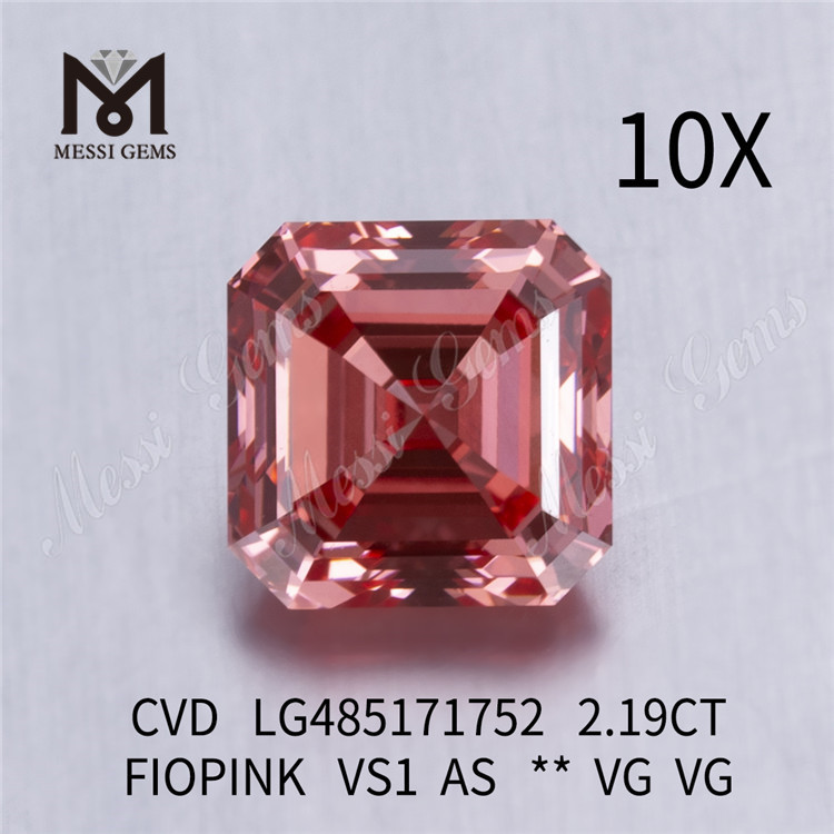 2.19CT FIOPINK VS1 AS VG VG diamante da laboratorio all'ingrosso CVD LG485171752