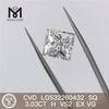 3.03CT H cvd diamante all\'ingrosso SQ VS2 produttore di diamanti coltivati ​​in laboratorio in vendita