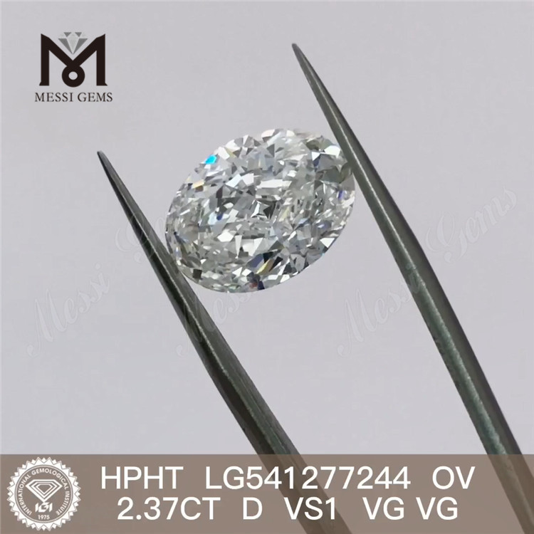 Diamanti da laboratorio da 2,37 ct D vs 1 Prezzo all\'ingrosso del diamante HPHT da 2 carati