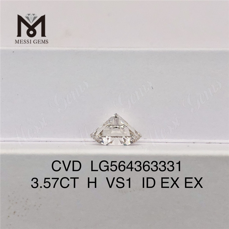 3.57CT H VS1 ID EX EX diamante da laboratorio CVD LG564363331