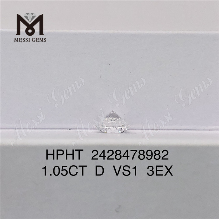 1.05CT D VS1 3EX RD Diamanti da laboratorio sciolti taglio Diamante bianco da laboratorio sciolto