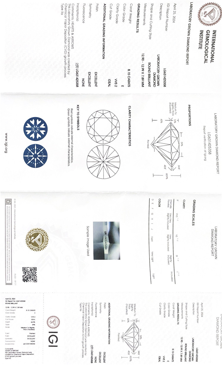 diamante da laboratorio