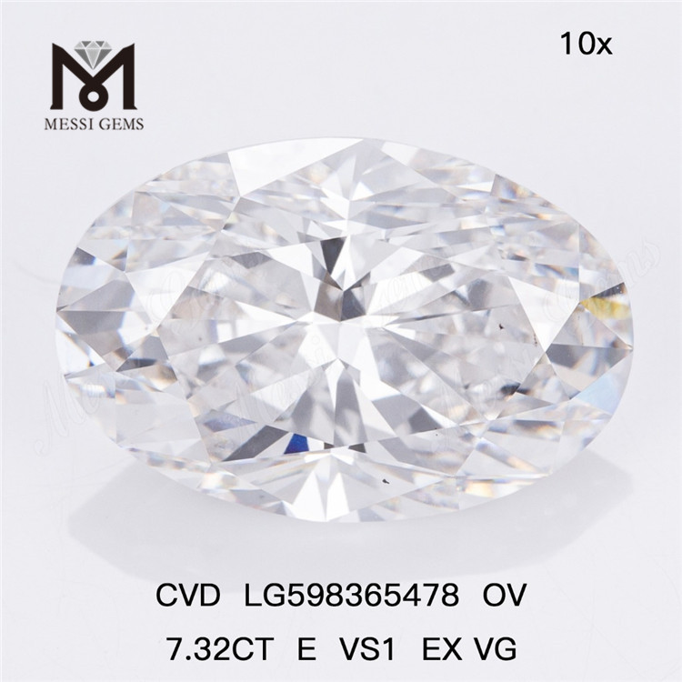 7.32CT E VS1 EX VG OV cvd diamante online LG598365478丨Messigems