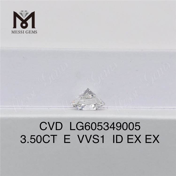 Diamanti certificati Igi da 3,50 ct E VVS1 CVD da 3 ct Brillantezza all'ingrosso LG605349005丨Messigems