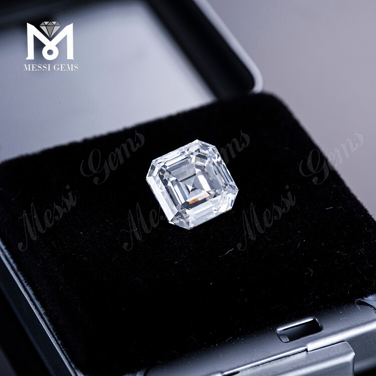3,76 ct G VS Lab Grown diamante VG SQUARE EMERALD cut Lab diamanti creati