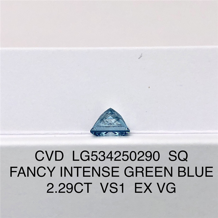 2.29CT VS1 SQ lab Diamonds Green Blue CVD lab Diamanti in vendita LG534250290 