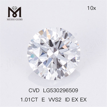 1.01ct E VVS2 Diamante da laboratorio sciolto VS RD Diamante artificiale economico CVD