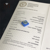 3.34CT OV FANCY INTENSE GREYISH GREEN VVS2 EX VG diamante coltivato in laboratorio CVD LG570335095