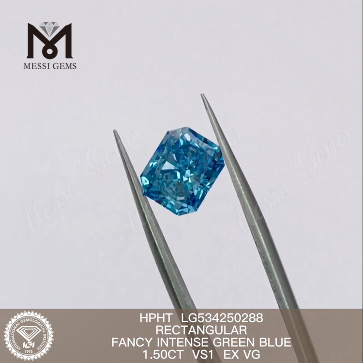 1.5CT VS Diamanti da laboratorio sciolti HPHT Green Blue Lab Grown Diamonds prezzo di fabbrica LG534250288