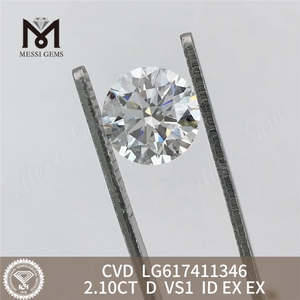 Prezzo all'ingrosso di diamanti fabbricati CVD 2.10CT D VS1 ID EX EX CVD LG617411346