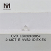2.13CT E VVS2 ID EX EX CVD Diamanti lavorati da 2 ct LG632458857