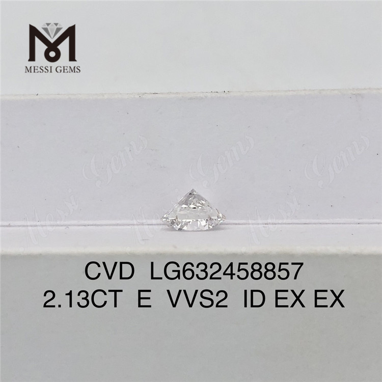 2.13CT E VVS2 ID EX EX CVD Diamanti lavorati da 2 ct LG632458857