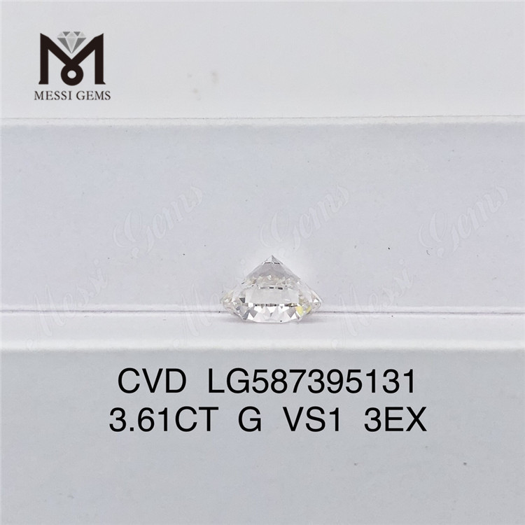 Diamanti CVD 3,61CT G VS1 3EX Il segreto del designer per gioielli straordinari LG587395131丨Messigems