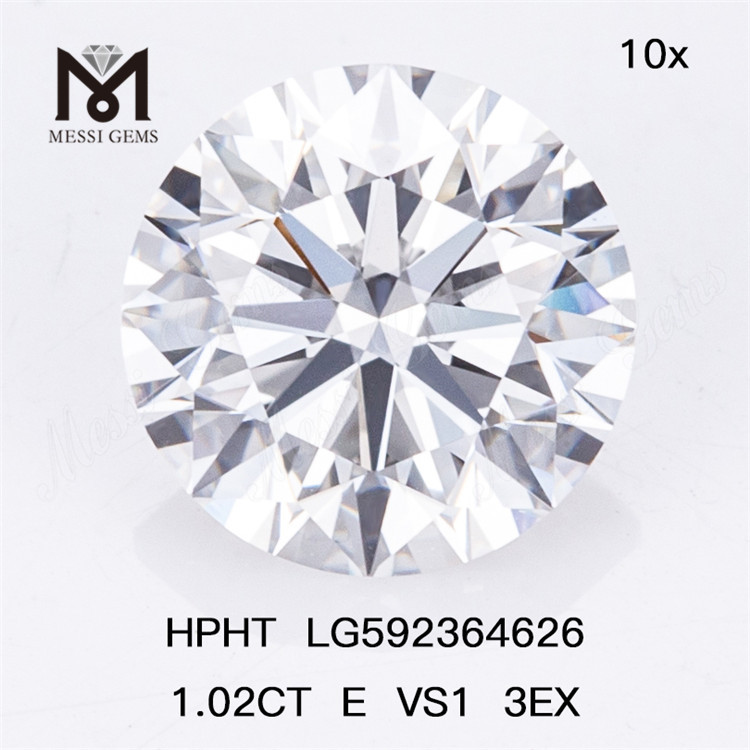Diamanti HPHT 1.02CT E VS1 3EX 1ct IGI LG592364626 