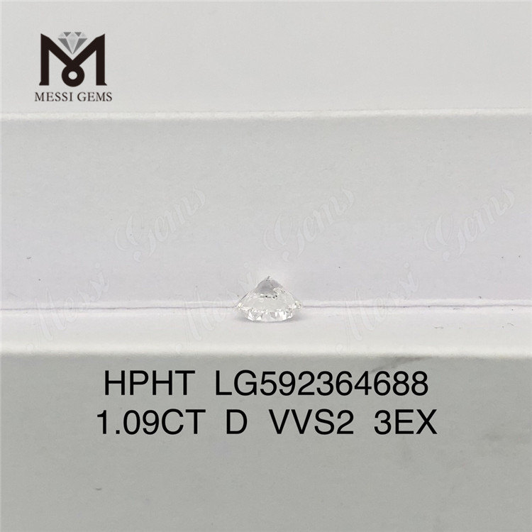 1.09CT D VVS2 3EX HPHT Diamanti in linea LG592364688
