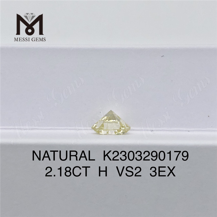 2.18CT H VS2 3EX Acquista veri diamanti naturali K2303290179 online Scatena l\'eleganza丨Messigems