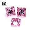 Prezzo all'ingrosso rosa VVS 1 carato 5.5x5.5mm Moissanite Princess taglio pietra sciolta