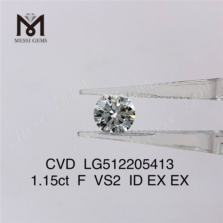 Diamanti artificiali da 1,15 ct F VS cvd IF diamante da laboratorio 3EX Prezzo all\'ingrosso