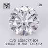 Diamante sintetico da 2,04 ct con taglio rotondo H VS1 Cvd Diamond all\'ingrosso