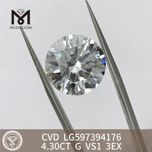 4.30CT G VS1 3EX Ottieni grandi sconti sul nostro cvd da 4 ct in diamante LG597394176